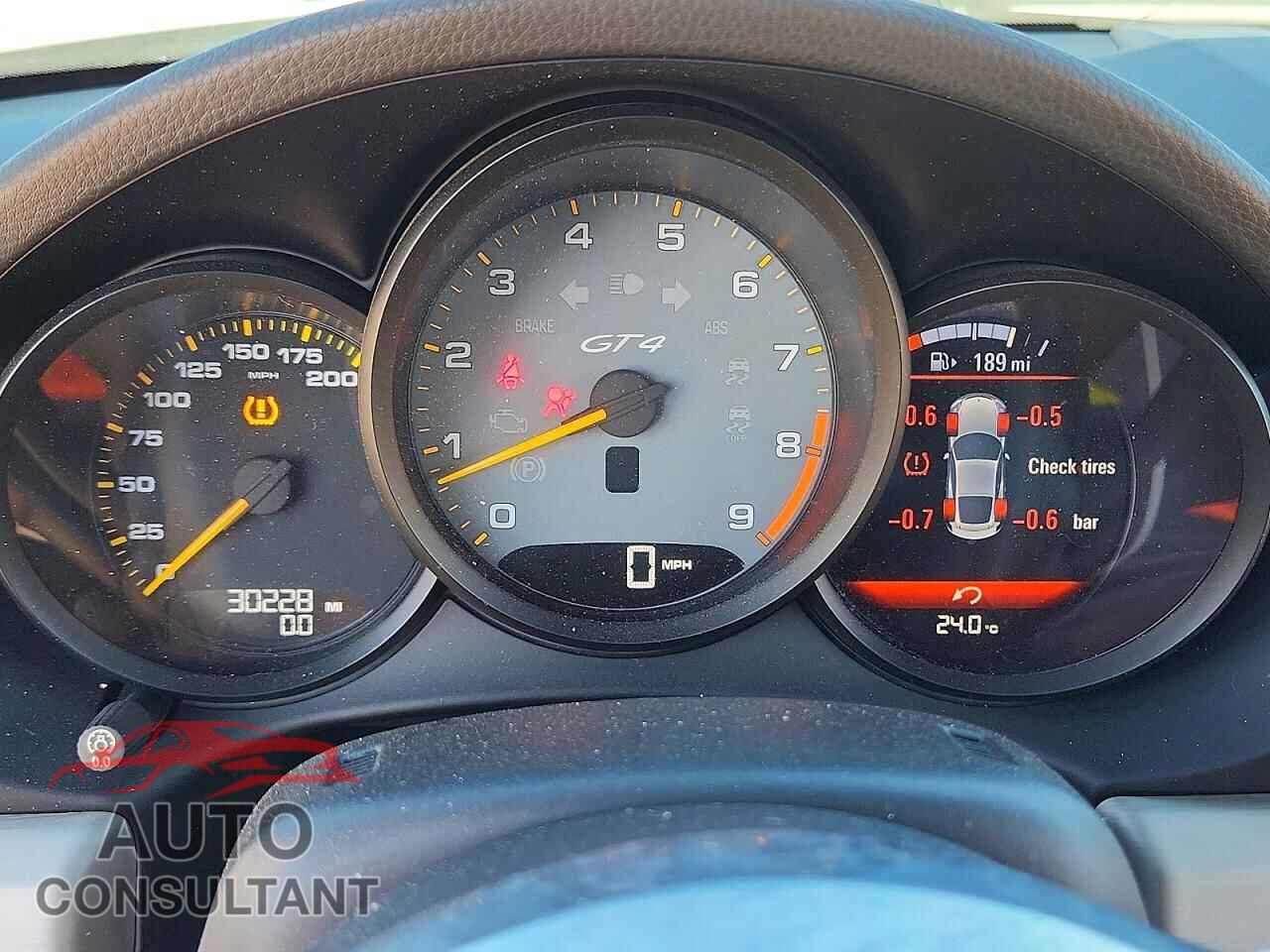 PORSCHE CAYMAN 2016 - WP0AC2A84GK191612