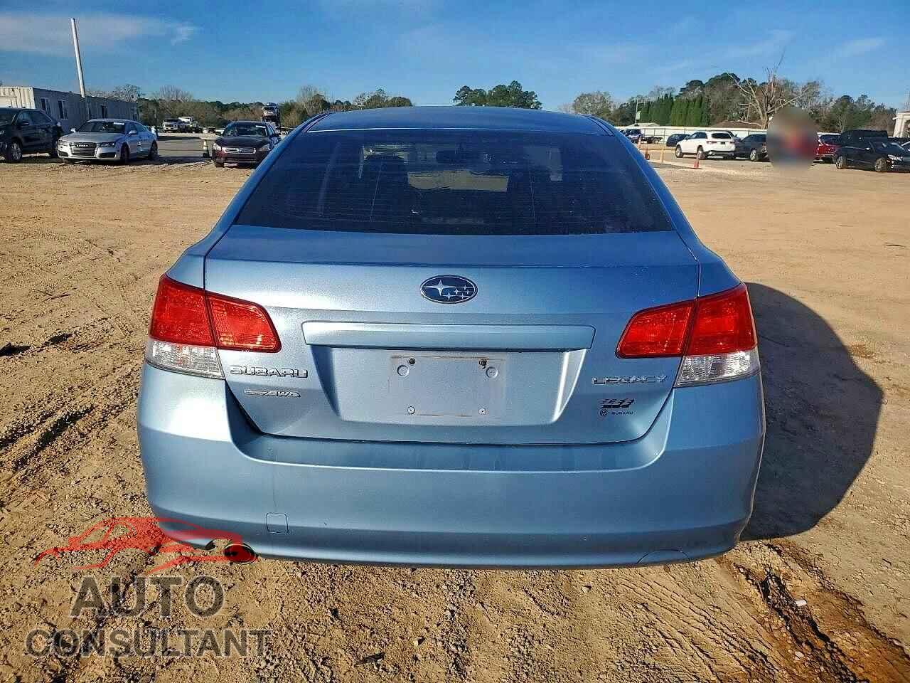 SUBARU LEGACY 2011 - 4S3BMCB68B3233755