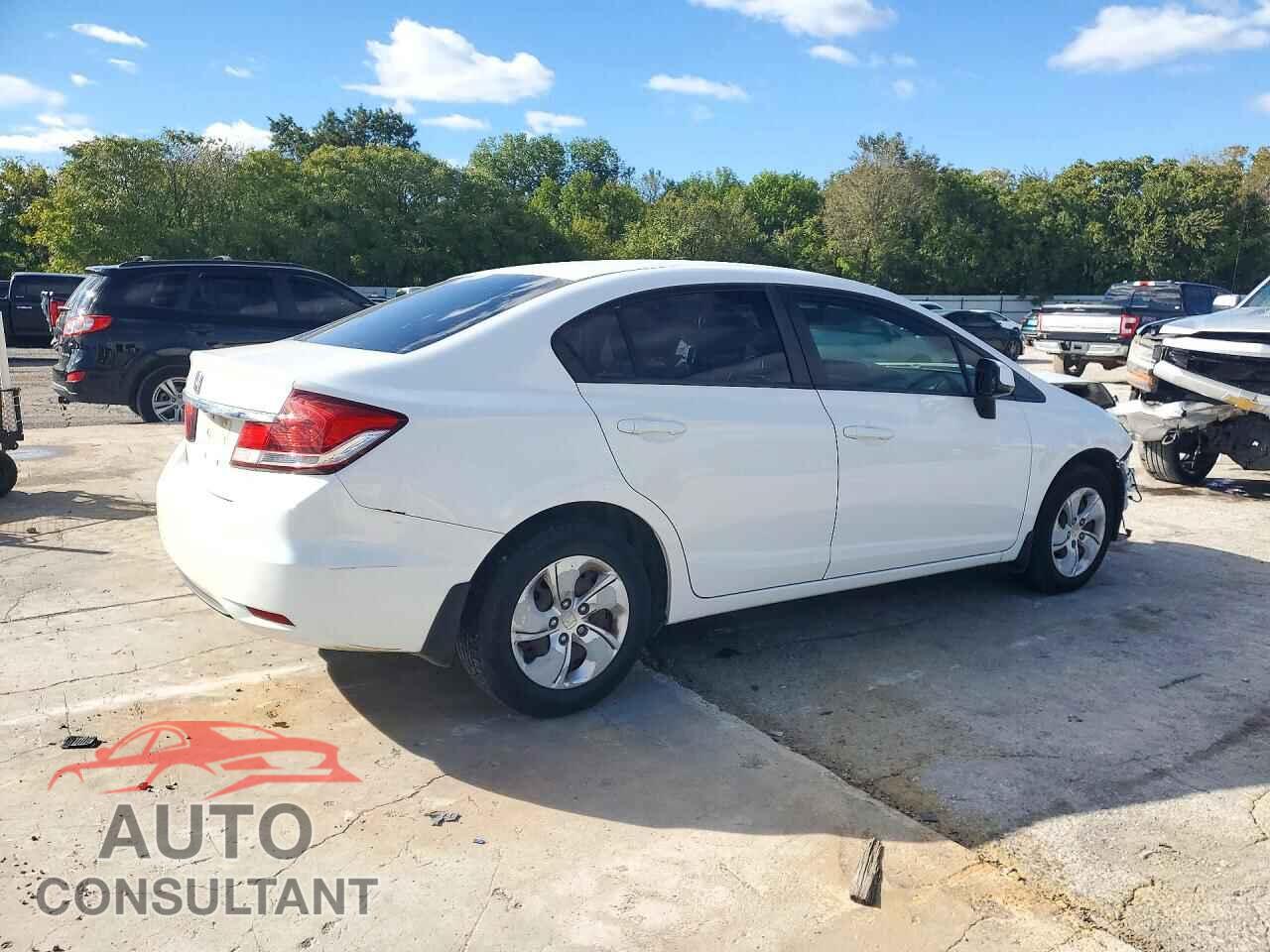 HONDA CIVIC 2013 - 2HGFB2F52DH502059