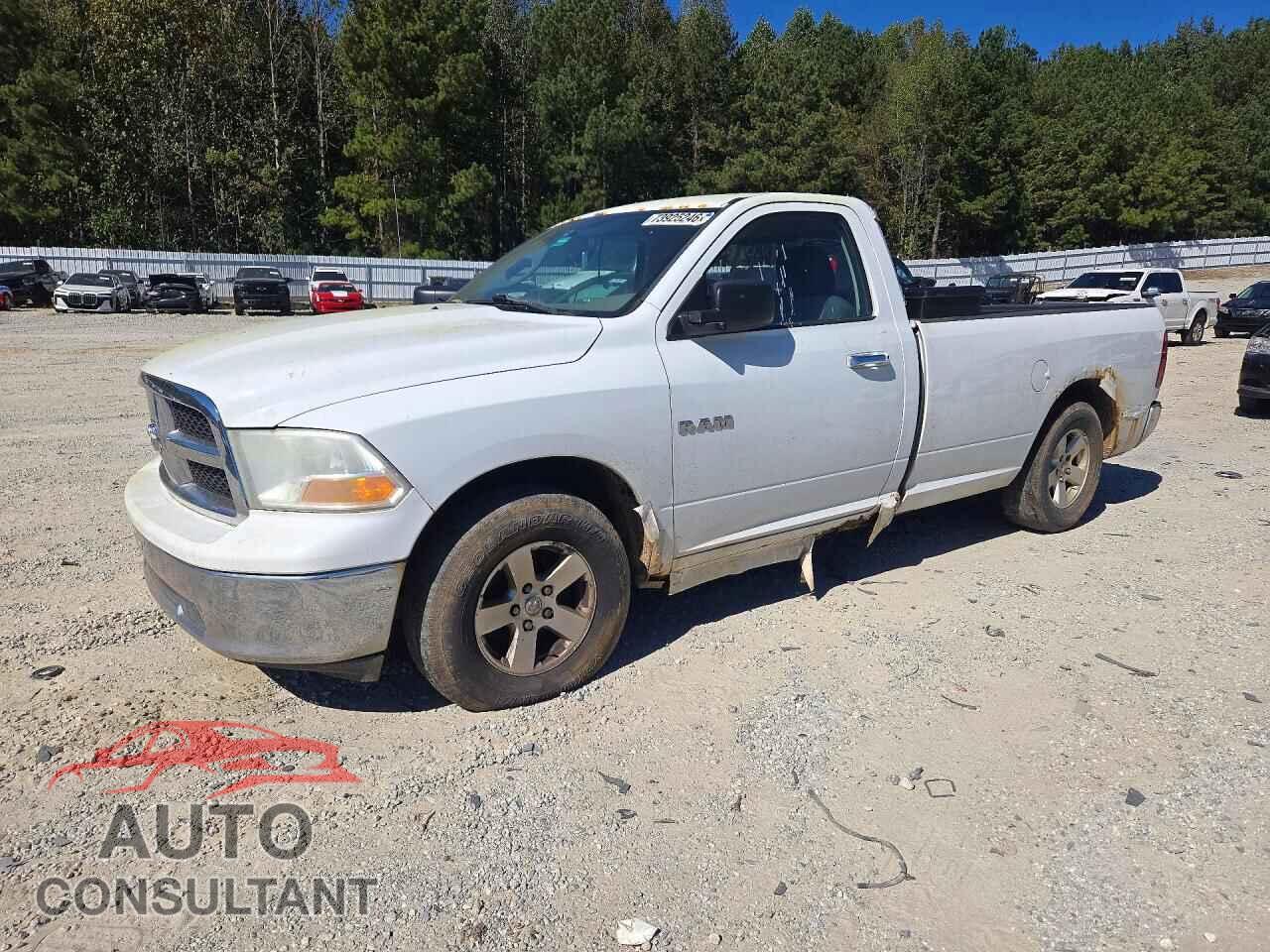 DODGE RAM 1500 2010 - 3D7JB1EP4AG152022