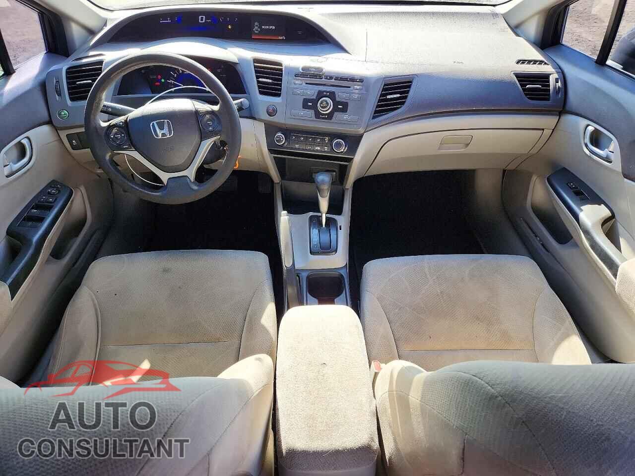 HONDA CIVIC 2012 - 19XFB2F54CE105686