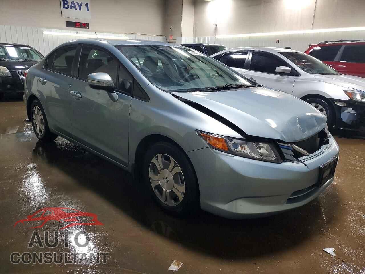 HONDA CIVIC 2012 - JHMFB4F25CS007246