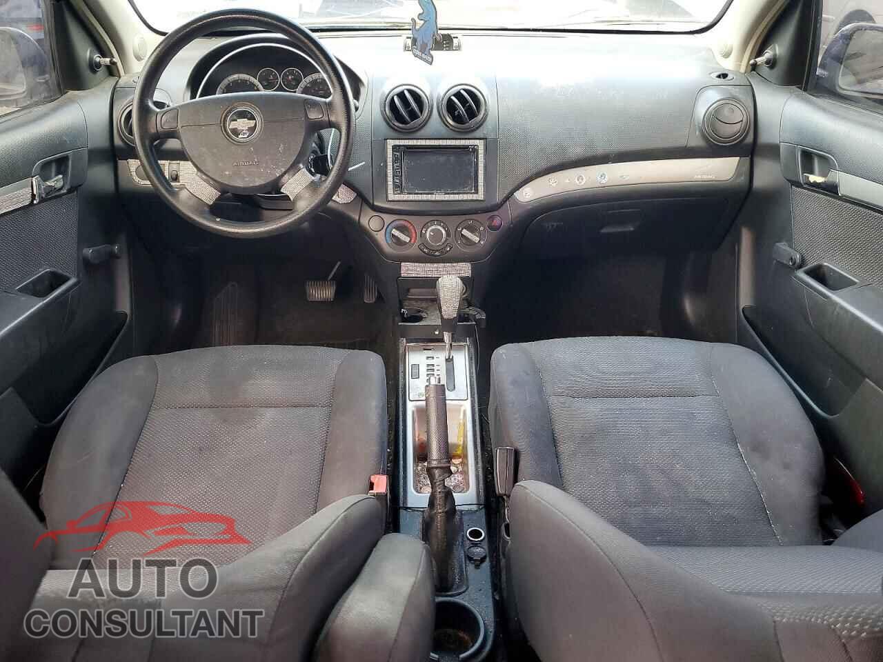 CHEVROLET AVEO 2009 - KL1TD56EX9B332182