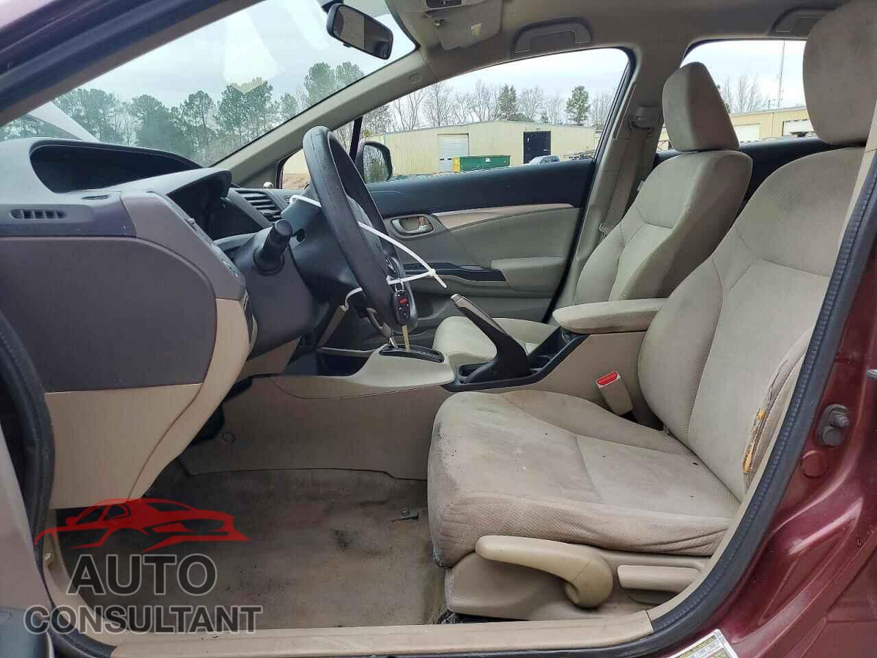 HONDA CIVIC 2012 - 19XFB2F50CE062321