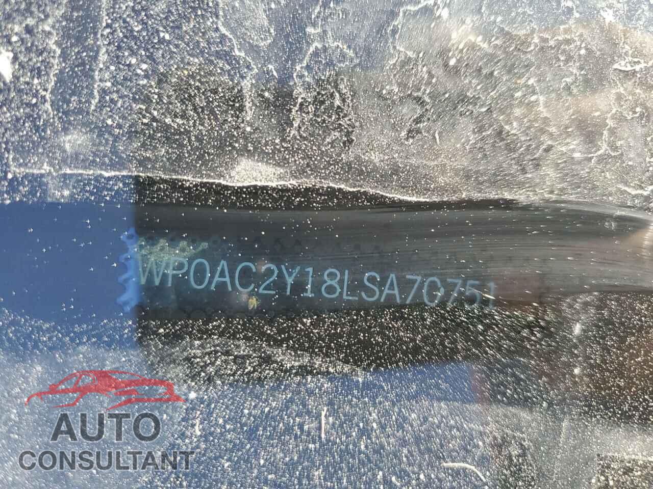 PORSCHE TAYCAN 2020 - WP0AC2Y18LSA70751