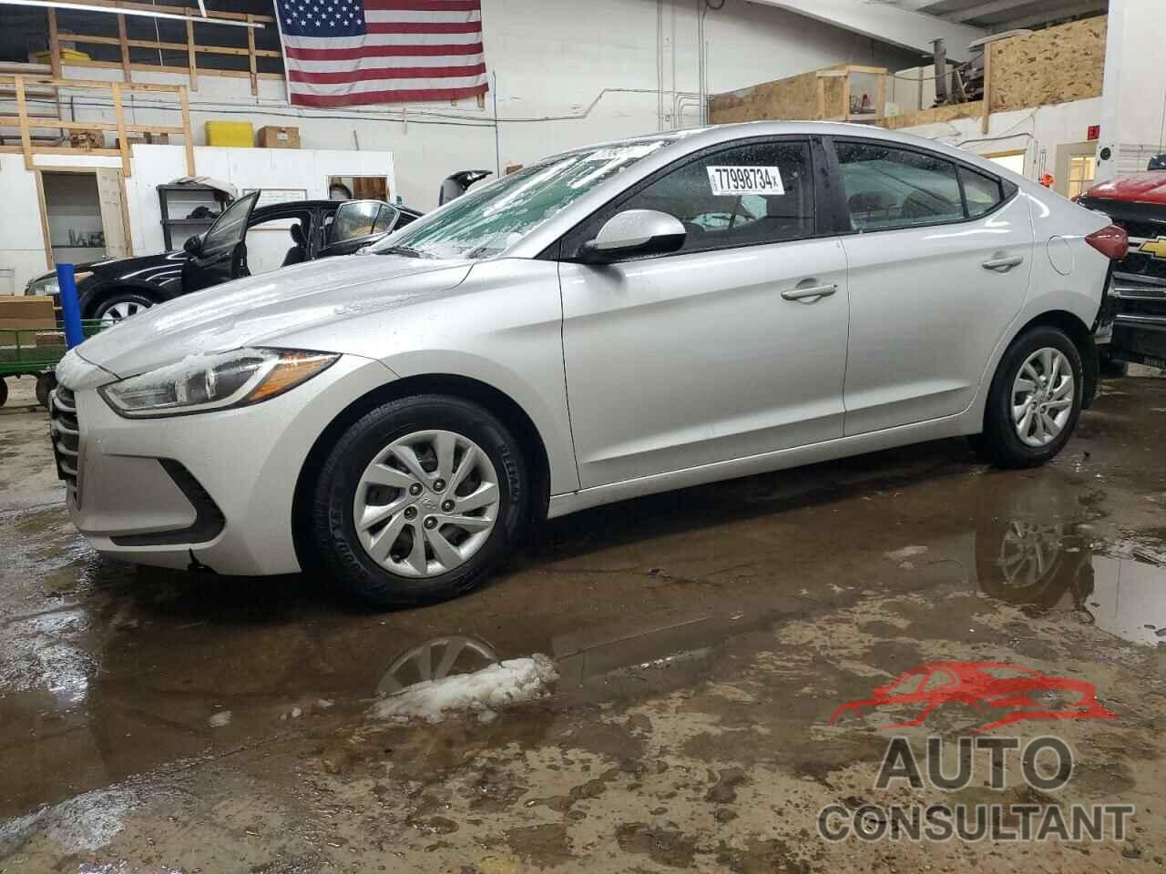 HYUNDAI ELANTRA 2017 - KMHD74LF1HU341380