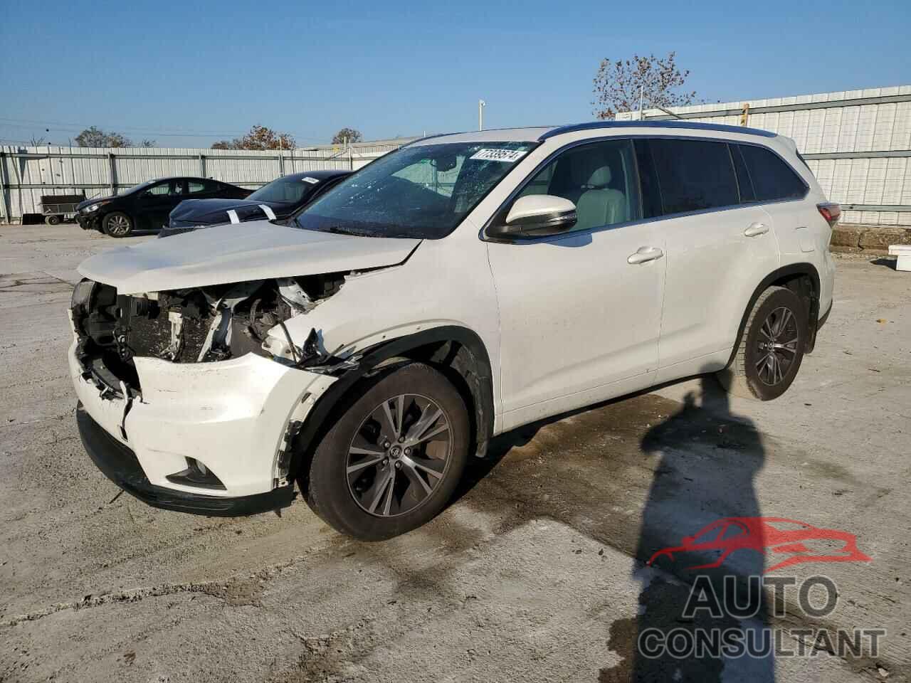 TOYOTA HIGHLANDER 2016 - 5TDJKRFH9GS287054