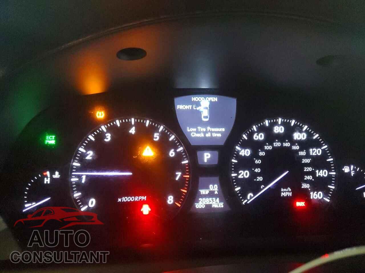 LEXUS LS460 2011 - JTHGL5EF3B5043865