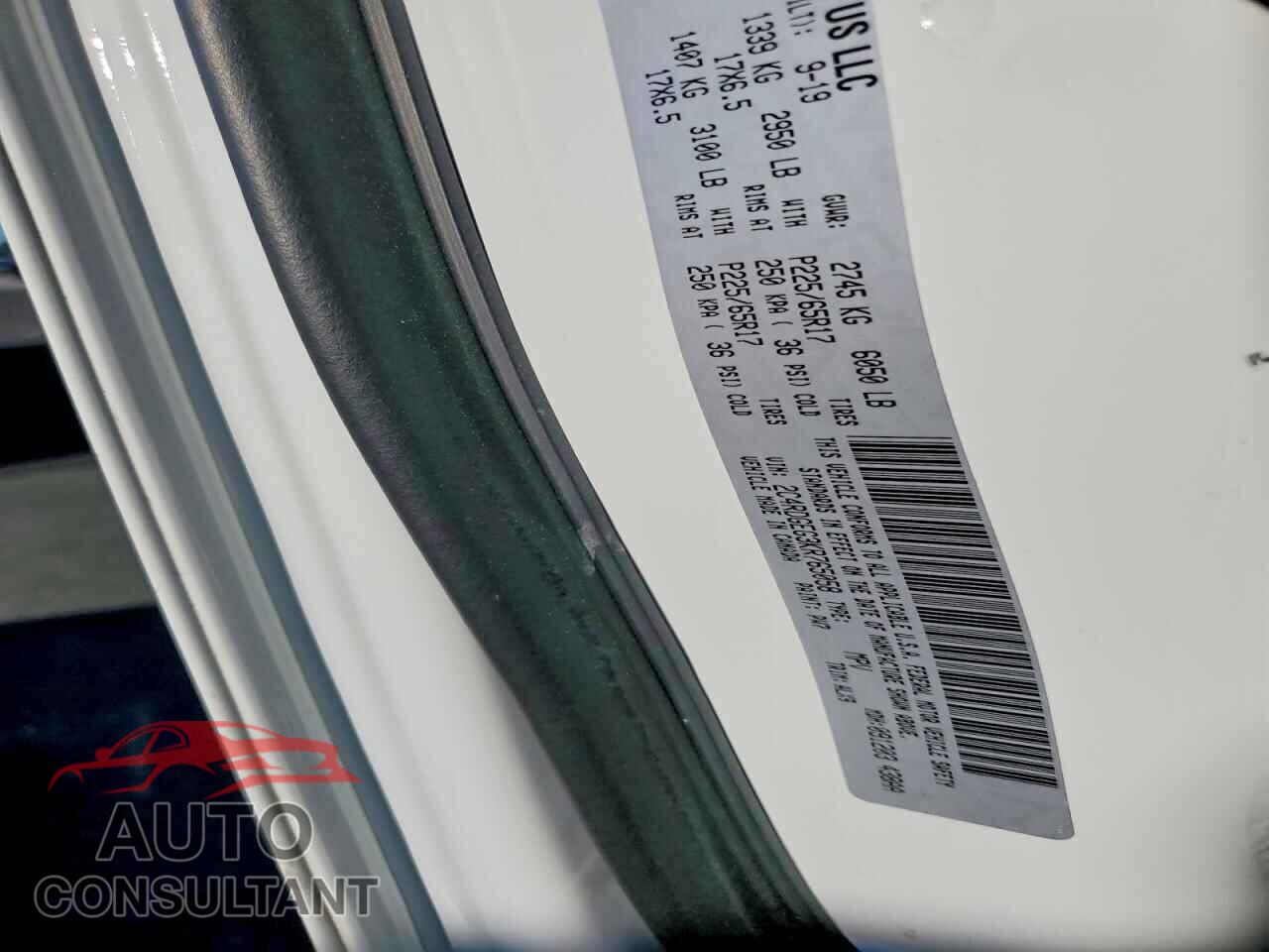 DODGE CARAVAN 2019 - 2C4RDGEG3KR765058