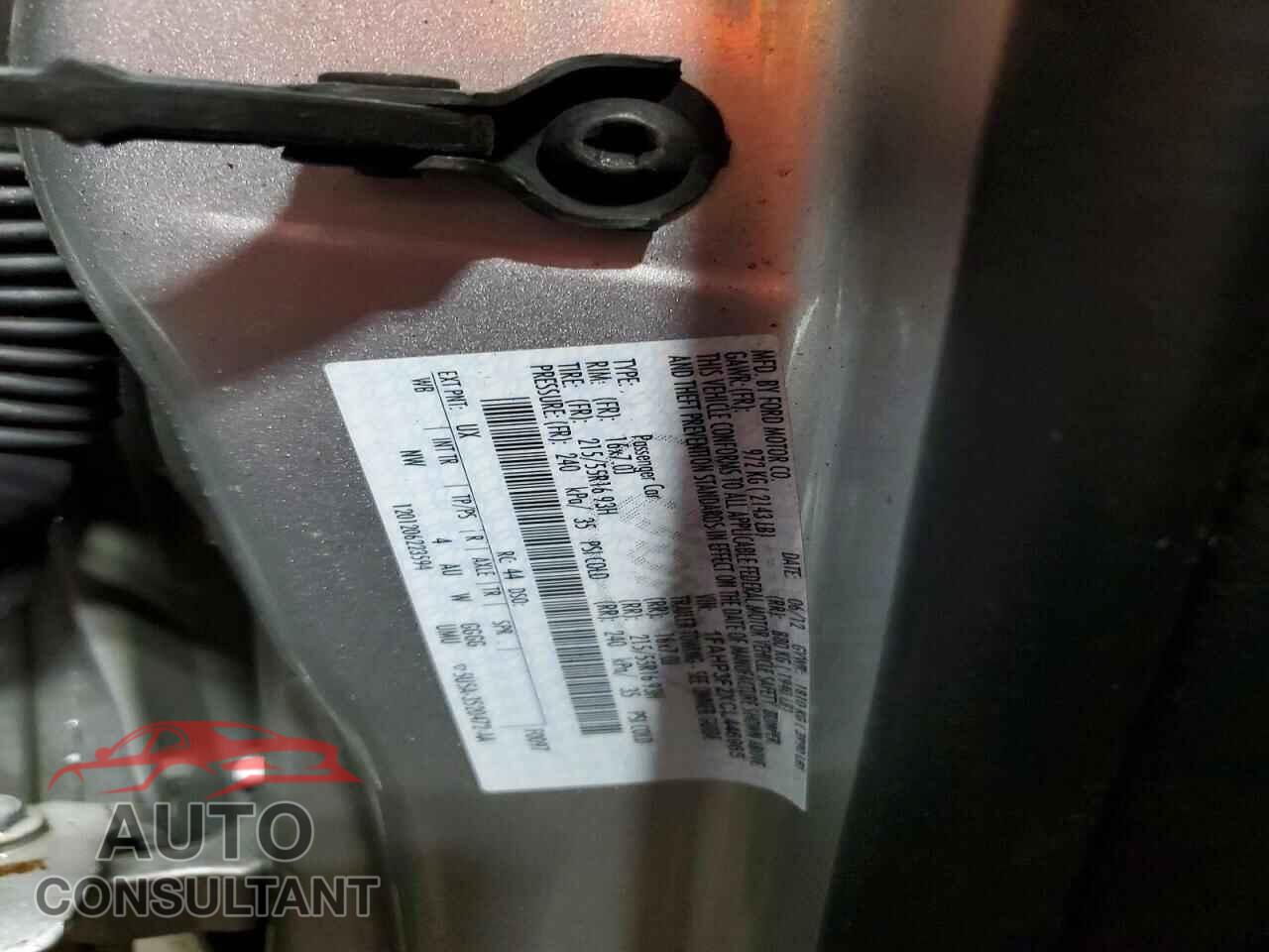 FORD FOCUS 2012 - 1FAHP3F2XCL446965