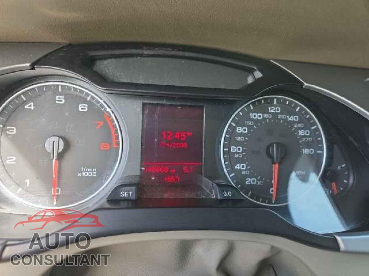 AUDI A4 2009 - WAULF78K59A137336