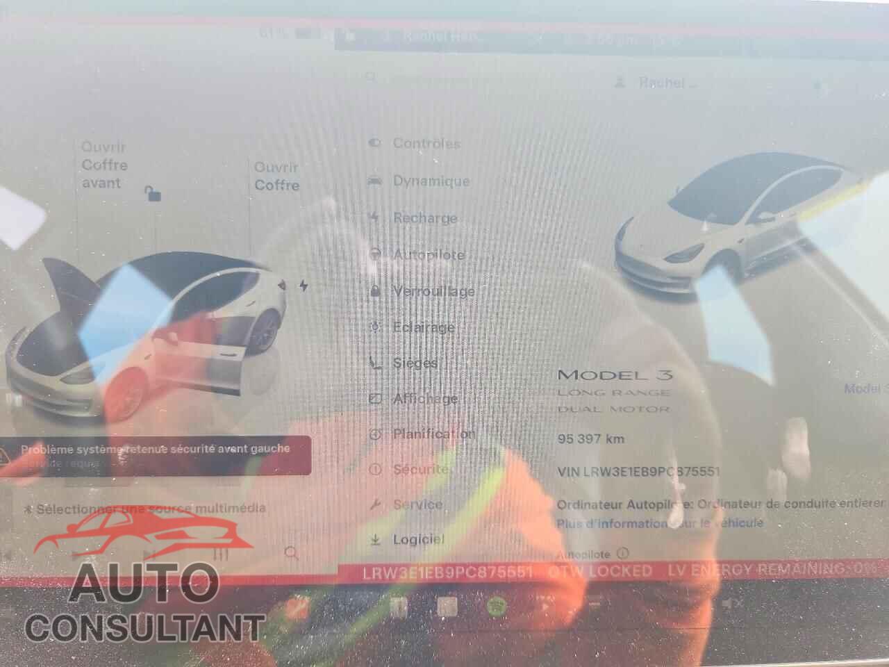 TESLA MODEL 3 2023 - LRW3E1EB9PC875551