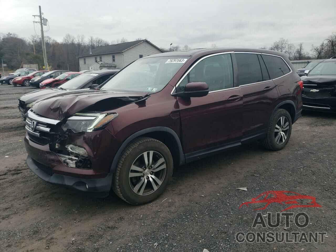 HONDA PILOT 2017 - 5FNYF6H51HB022218