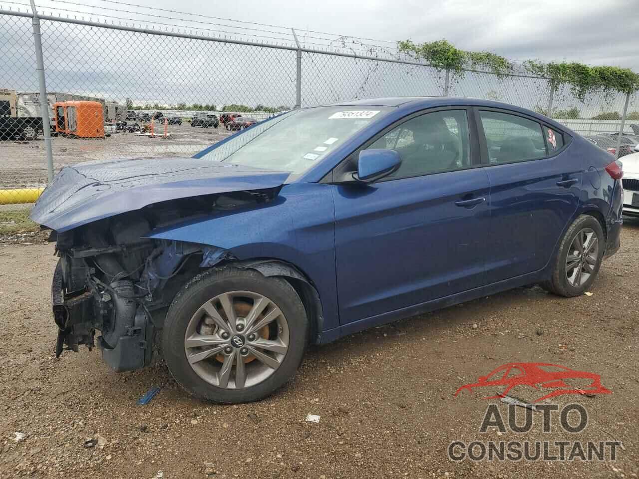 HYUNDAI ELANTRA 2018 - 5NPD84LF5JH287843