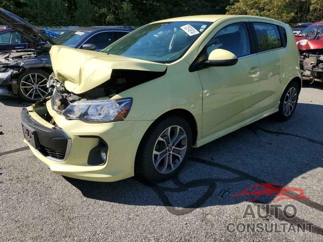 CHEVROLET SONIC 2017 - 1G1JD6SG5H4136112