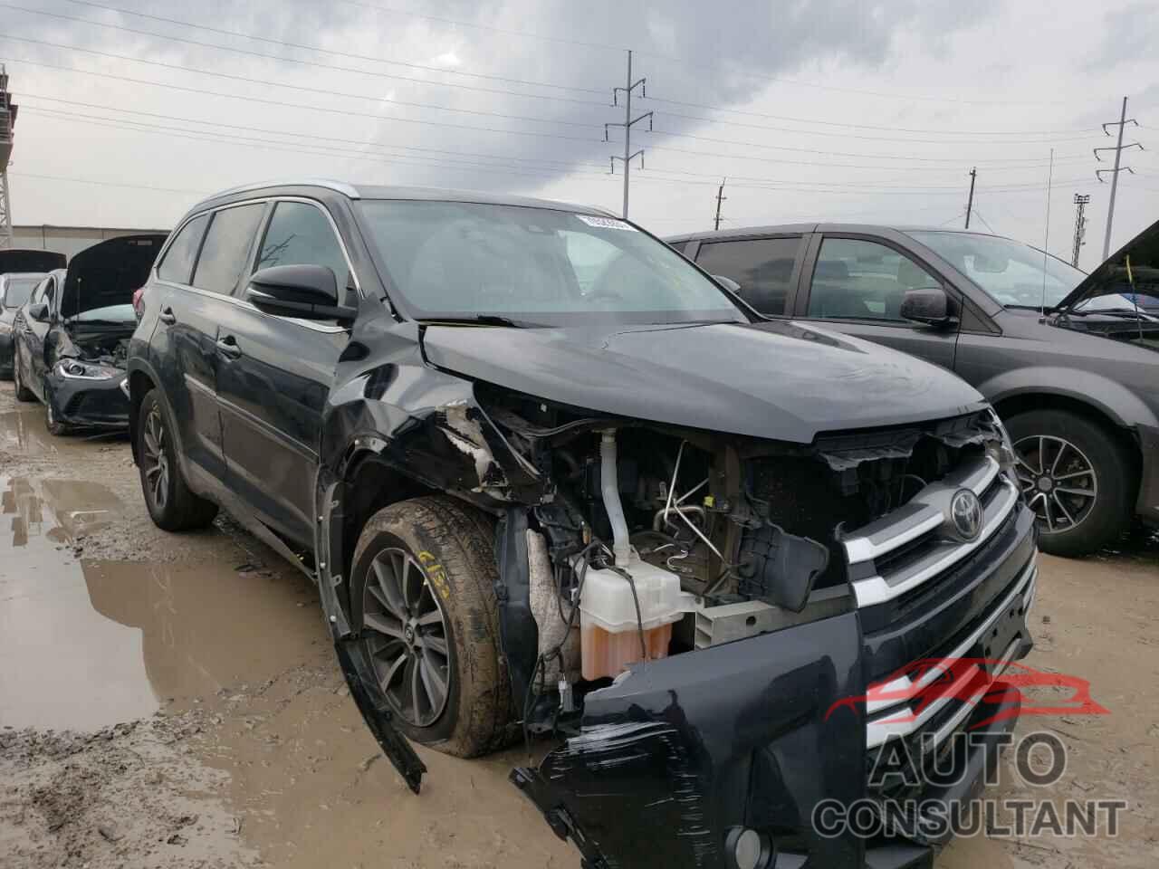 TOYOTA HIGHLANDER 2017 - 5TDJZRFH8HS402126