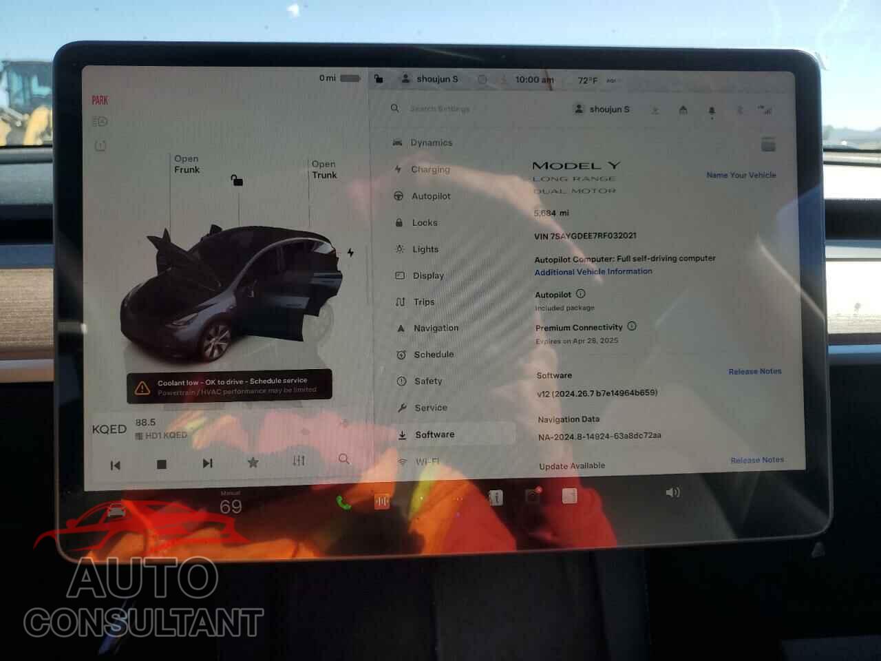 TESLA MODEL Y 2024 - 7SAYGDEE7RF032021