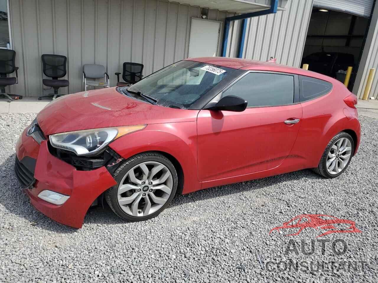 HYUNDAI VELOSTER 2014 - KMHTC6AD3EU214615