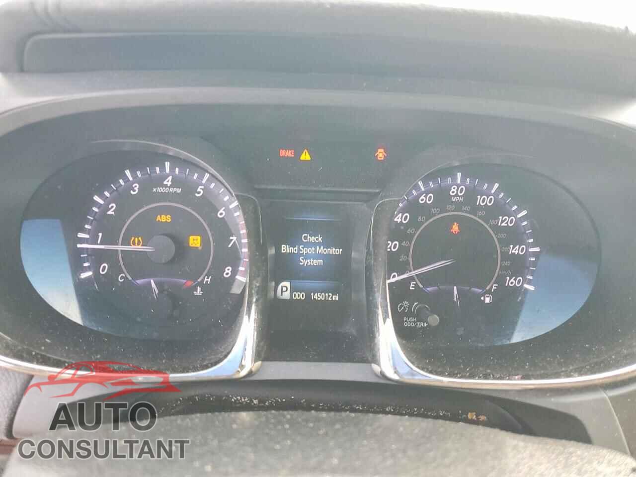 TOYOTA AVALON 2013 - 4T1BK1EB2DU019730