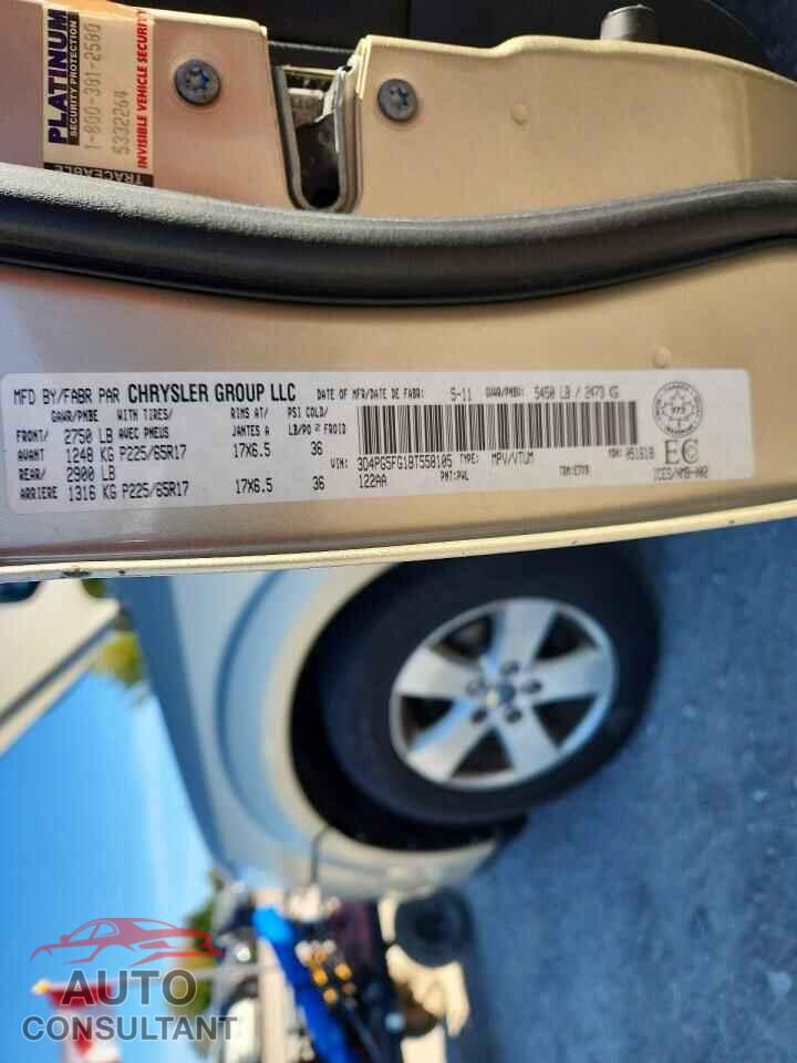 DODGE JOURNEY 2011 - 3D4PG5FG1BT558105