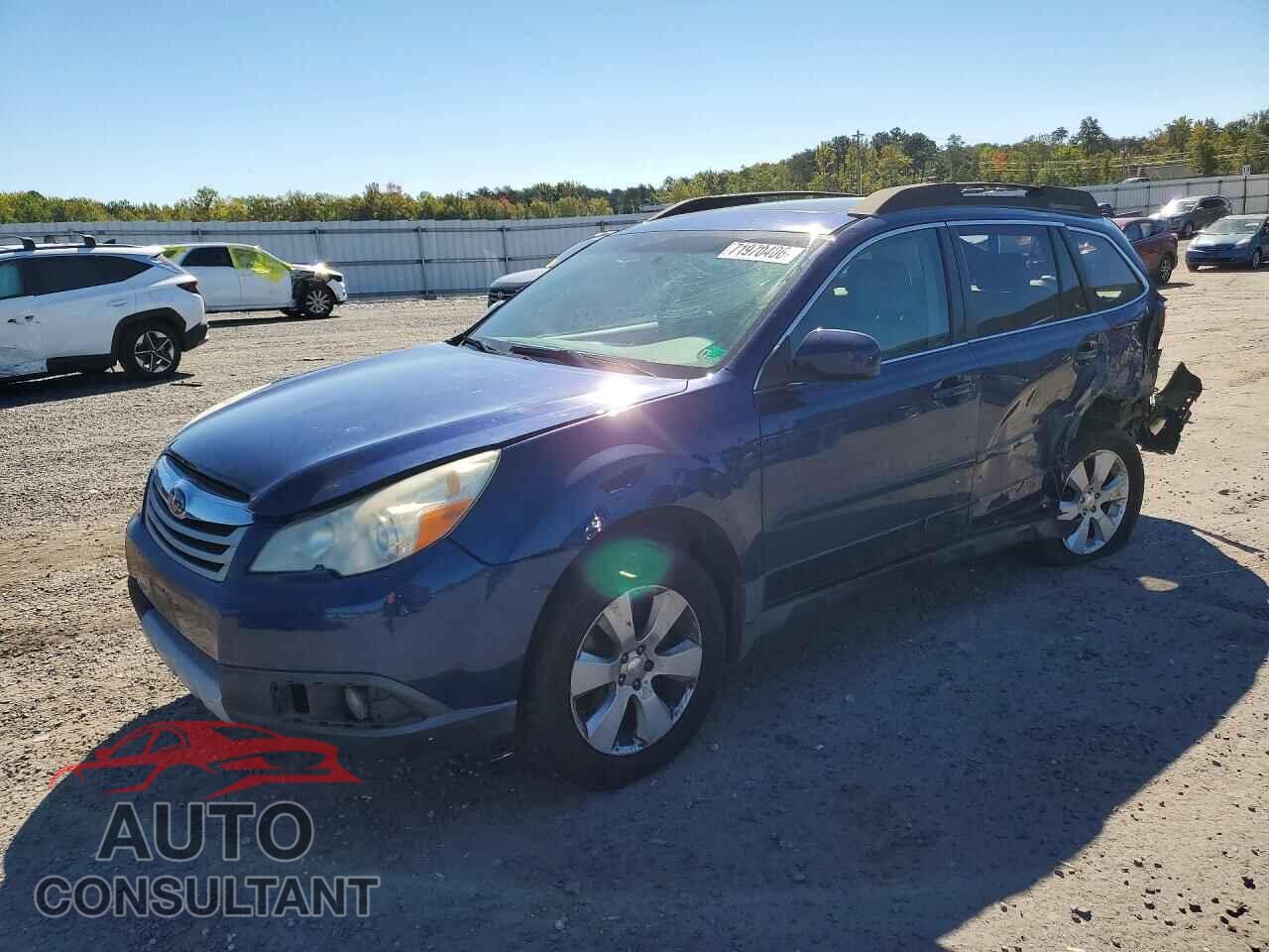 SUBARU OUTBACK 2011 - 4S4BRBLC4B3408904