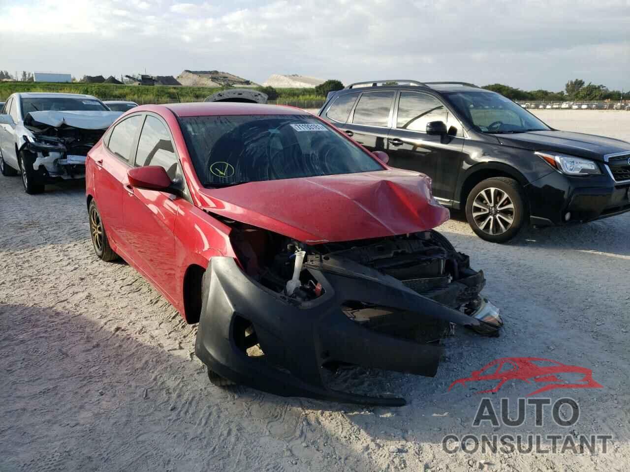 HYUNDAI ACCENT 2016 - KMHCT4AE7GU062385