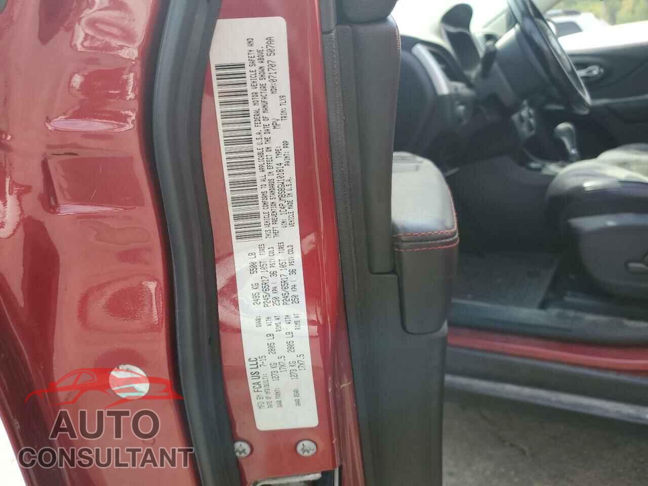 JEEP CHEROKEE 2016 - 1C4PJMBS8GW101814