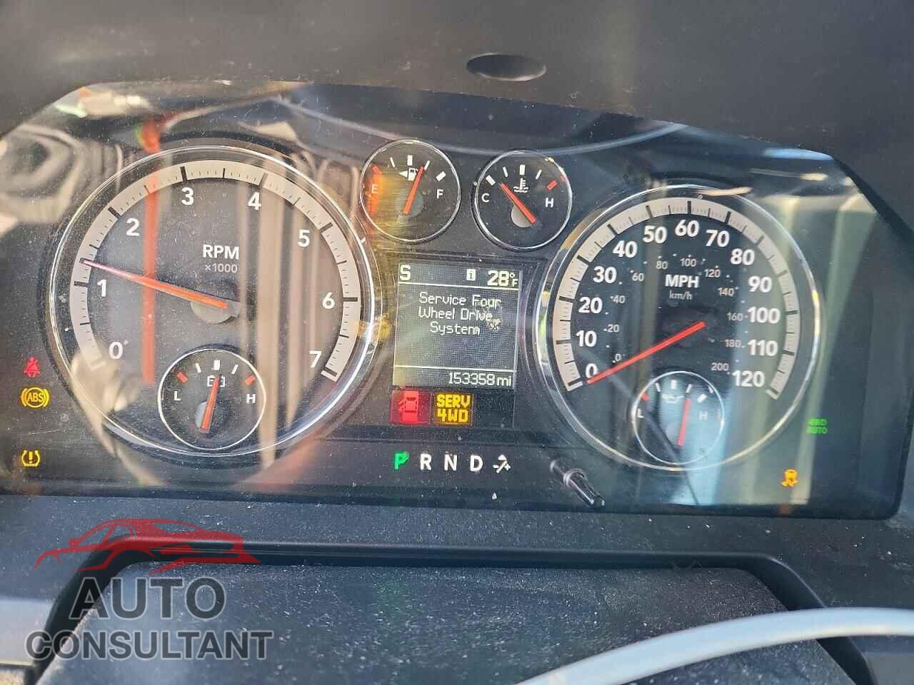 DODGE RAM 1500 2012 - 1C6RD7MT2CS122254