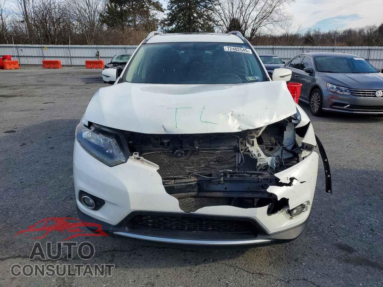 NISSAN ROGUE 2016 - KNMAT2MV0GP735852