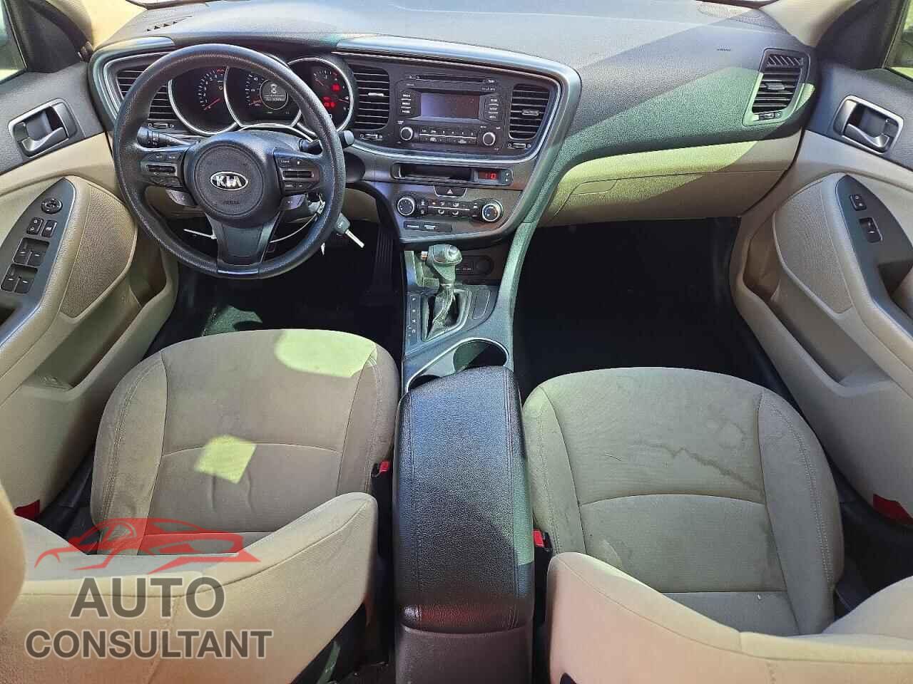KIA OPTIMA 2014 - KNAGM4A70E5466606