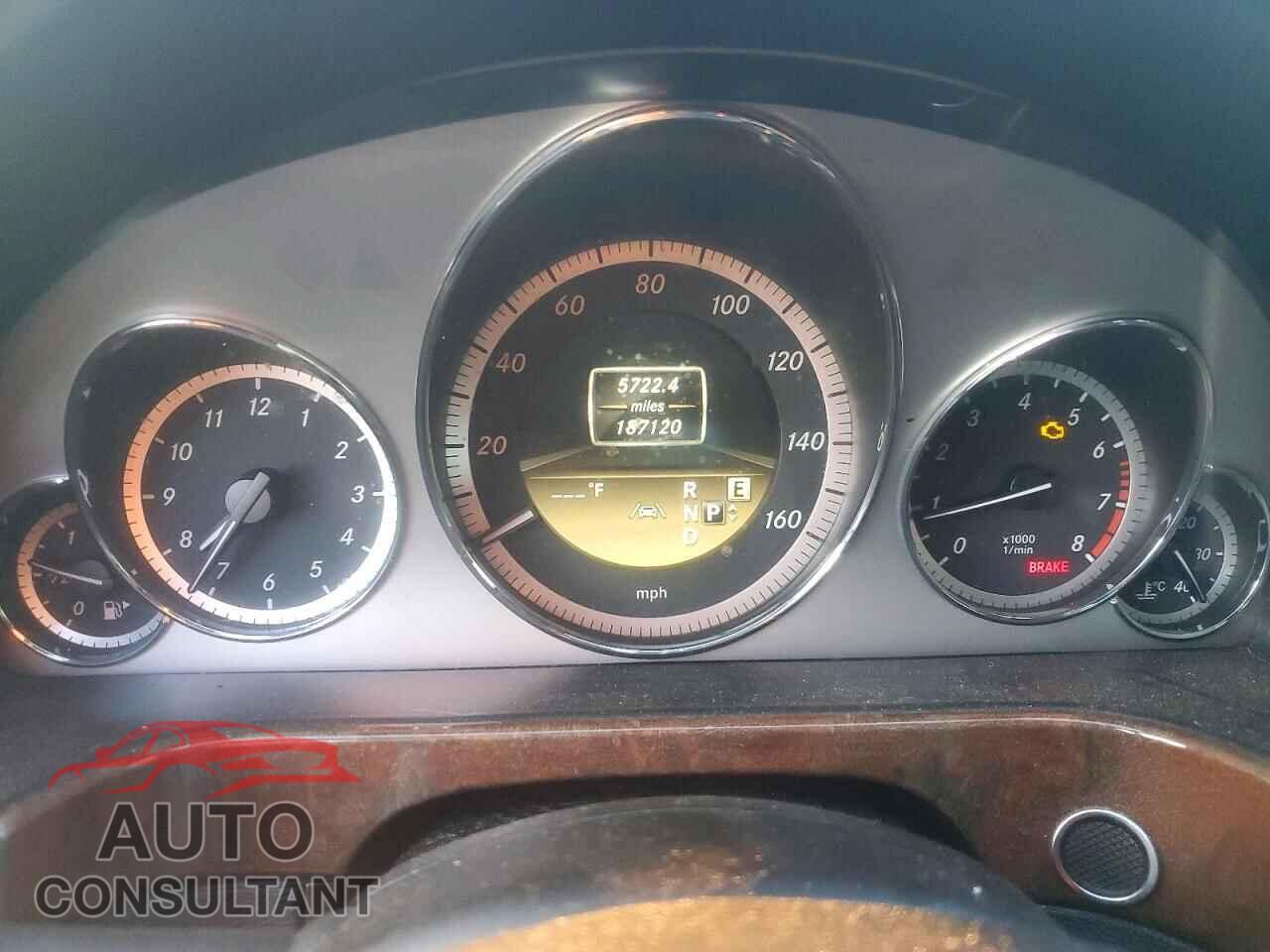 MERCEDES-BENZ E-CLASS 2012 - WDDHF8JB1CA655398