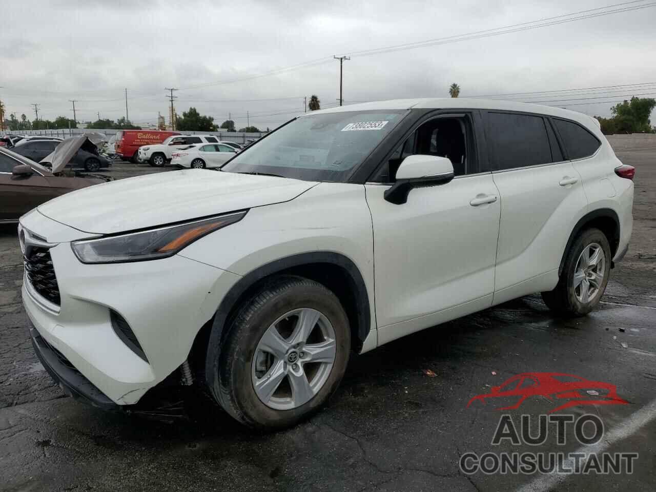 TOYOTA HIGHLANDER 2021 - 5TDCZRAH6MS031588