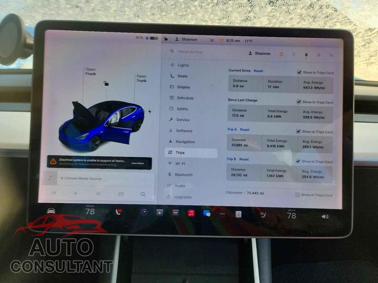 TESLA MODEL 3 2019 - 5YJ3E1EA1KF486103