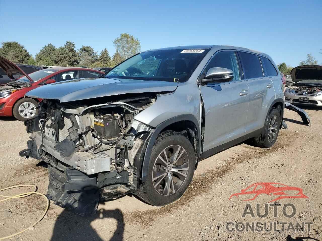 TOYOTA HIGHLANDER 2019 - 5TDBZRFH2KS946181