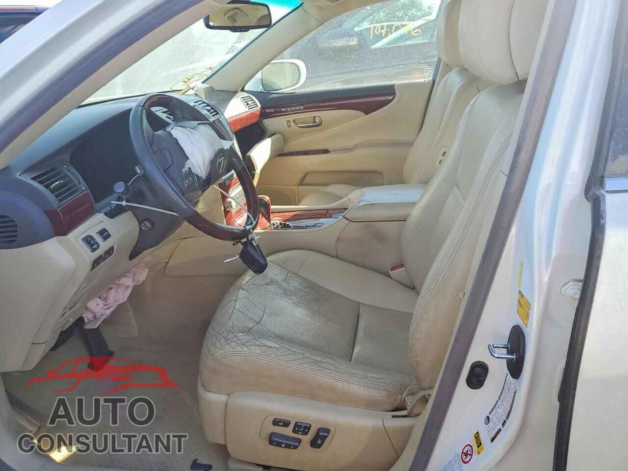 LEXUS LS460 2010 - JTHBL5EF3A5100915