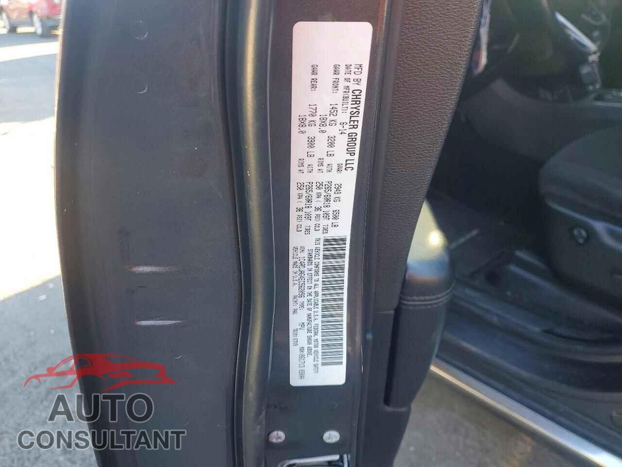 DODGE DURANGO 2014 - 1C4RDJAG4EC562096