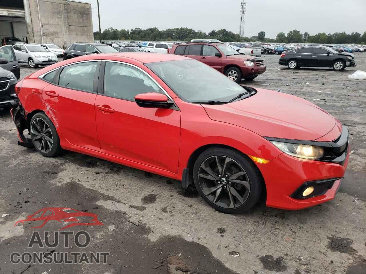HONDA CIVIC 2019 - 2HGFC2F80KH524288