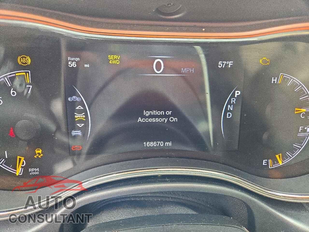 JEEP CHEROKEE 2017 - 1C4RJFBG3HC792429