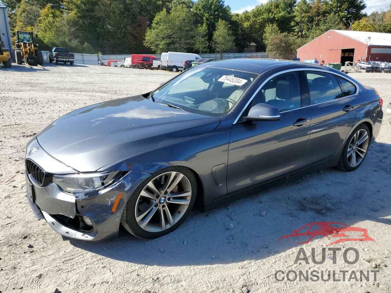 BMW 4 SERIES 2018 - WBA4J7C52JBH14085