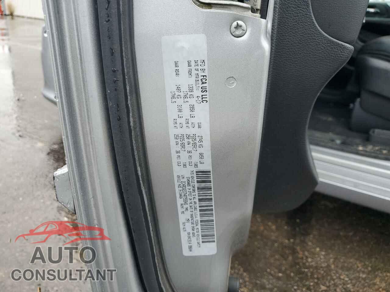 DODGE CARAVAN 2017 - 2C4RDGEG7HR755545