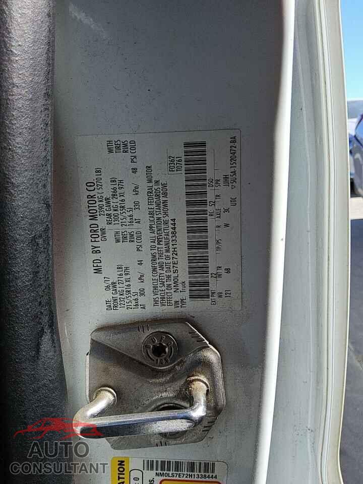 FORD TRANSIT 2017 - NM0LS7E72H1338444