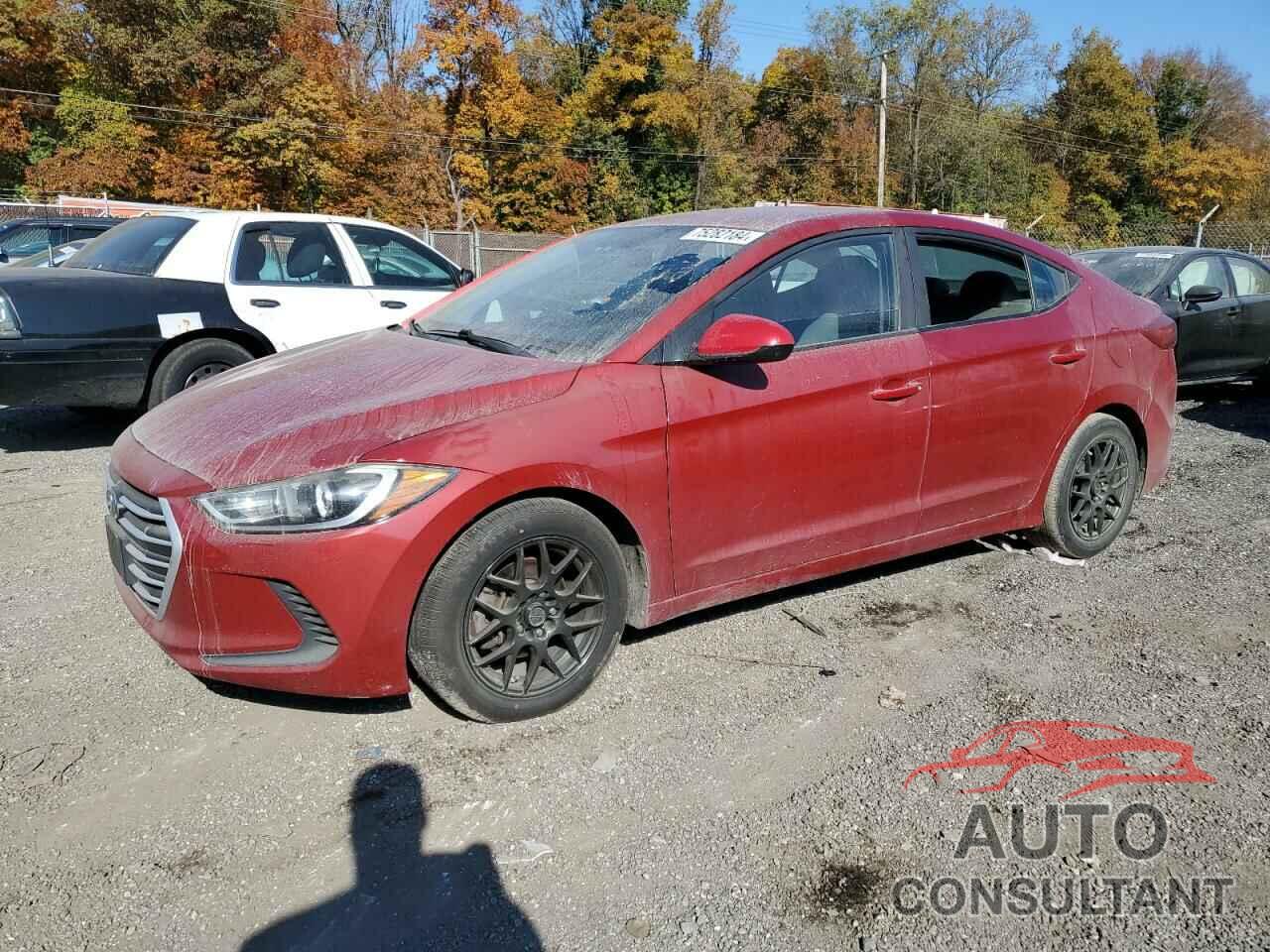 HYUNDAI ELANTRA 2017 - KMHD84LF3HU428775