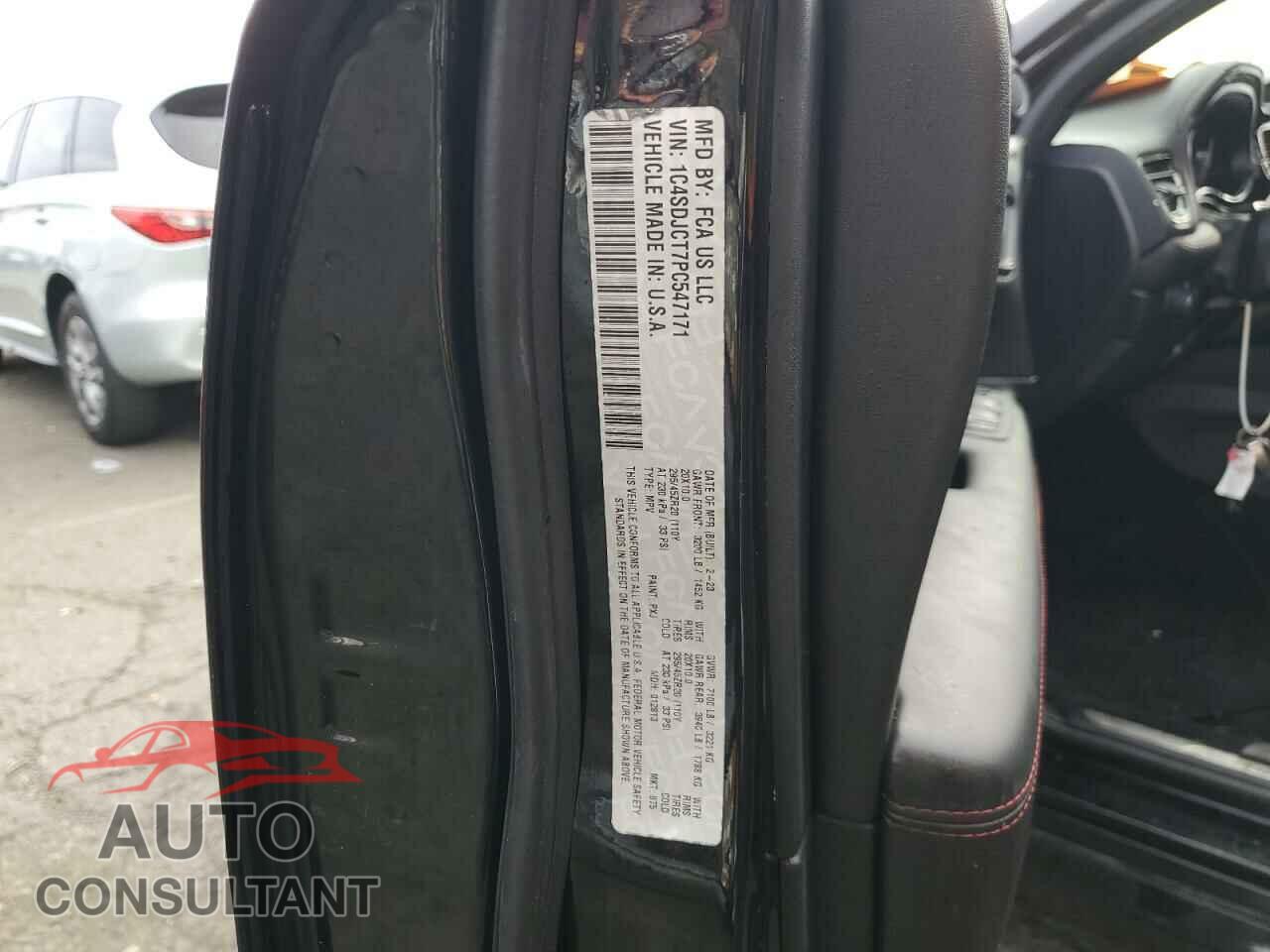 DODGE DURANGO 2023 - 1C4SDJCT7PC547171