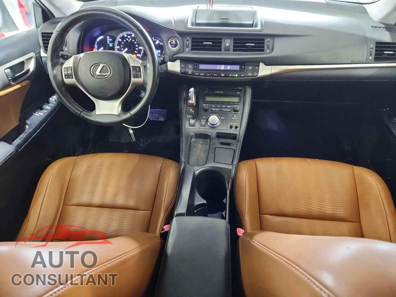 LEXUS CT 200H 2012 - JTHKD5BH6C2072633