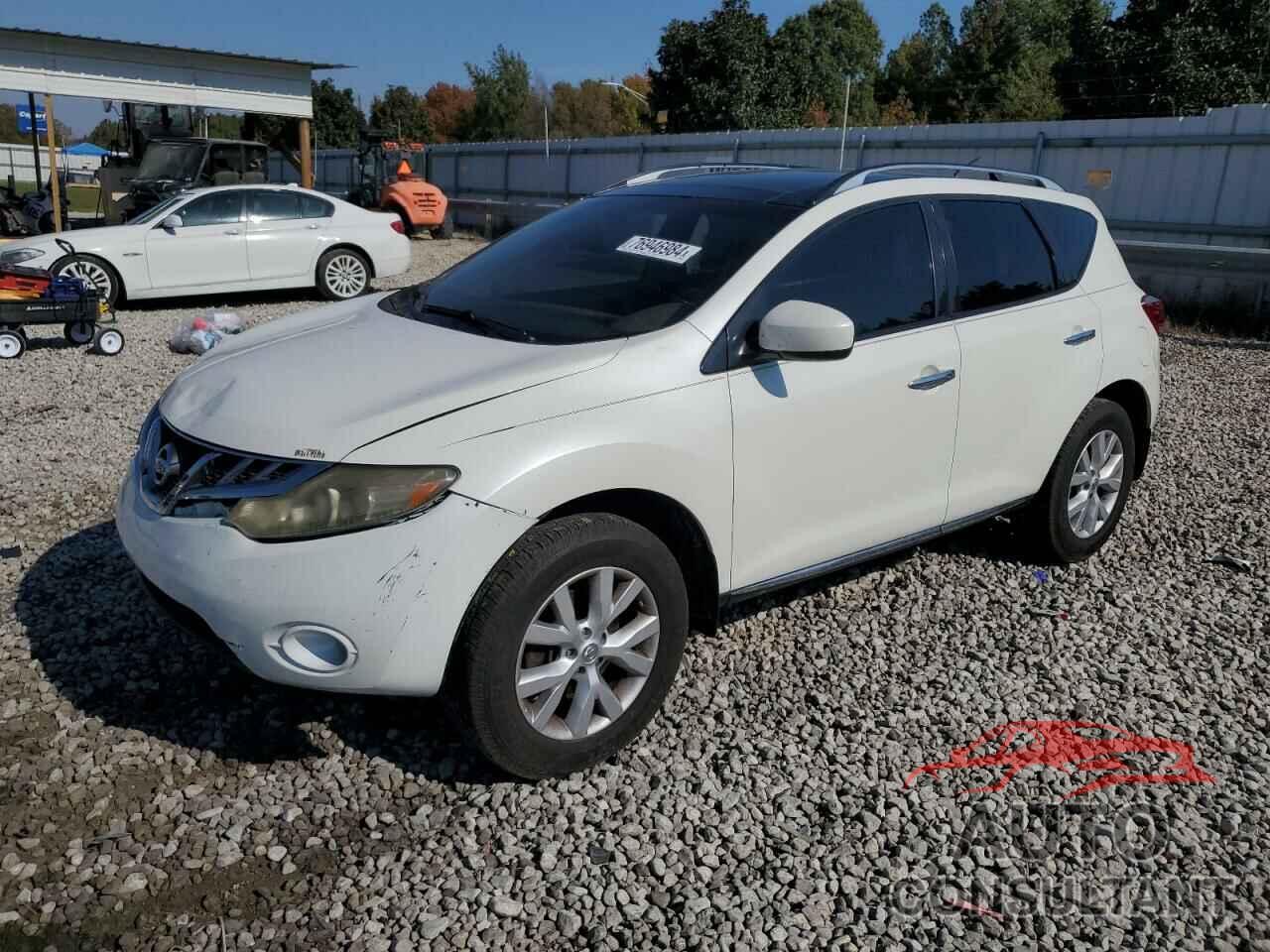 NISSAN MURANO 2013 - JN8AZ1MW1DW307716