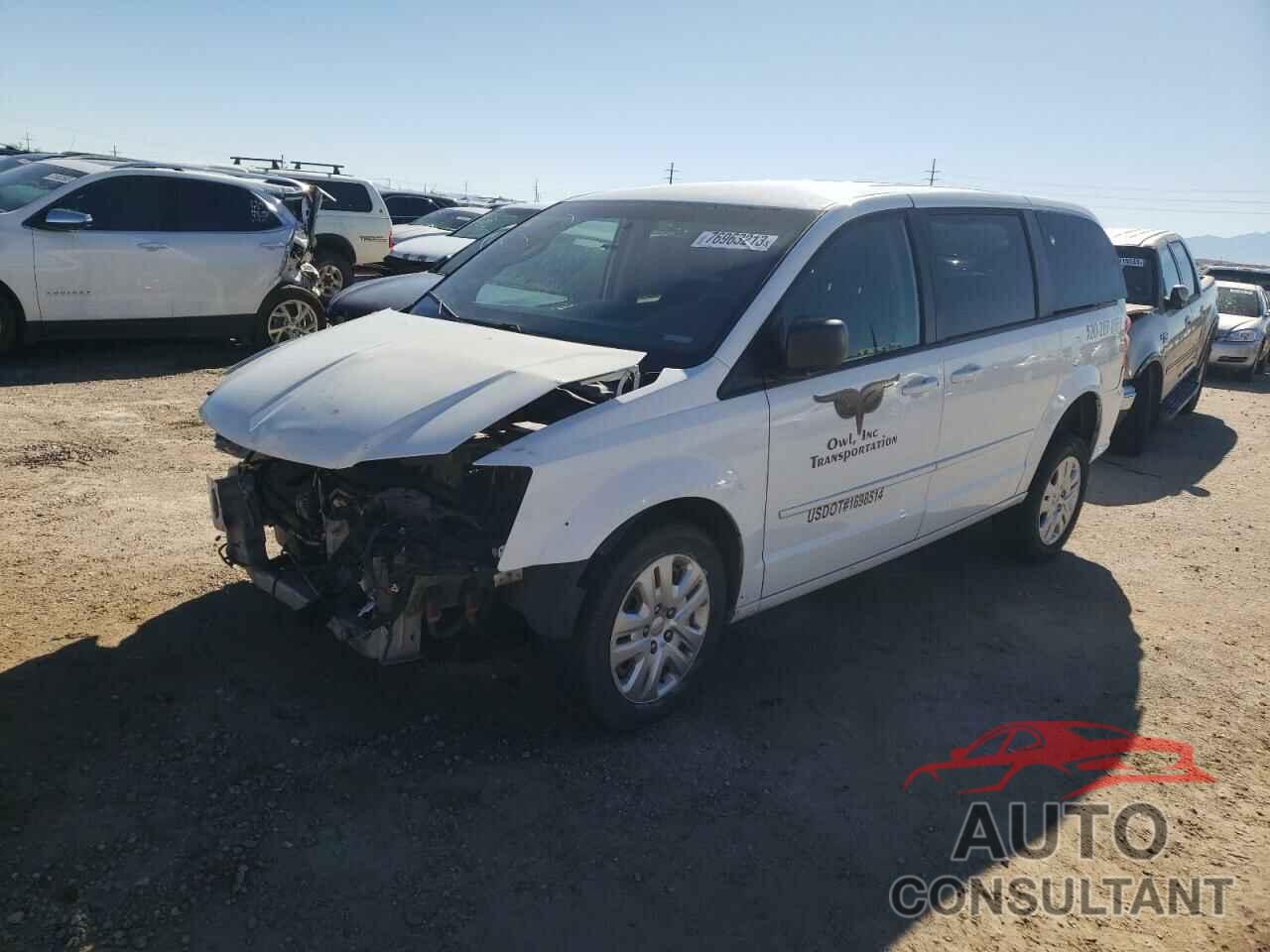 DODGE CARAVAN 2017 - 2C4RDGBG1HR853703