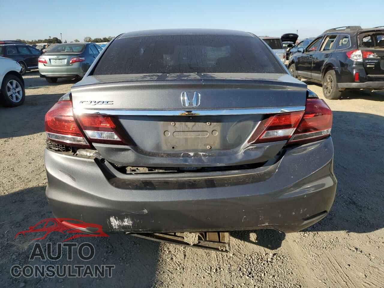 HONDA CIVIC 2013 - 19XFB2F86DE247453