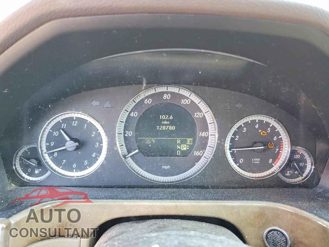 MERCEDES-BENZ E 2011 - WDDHF8HB7BA305214