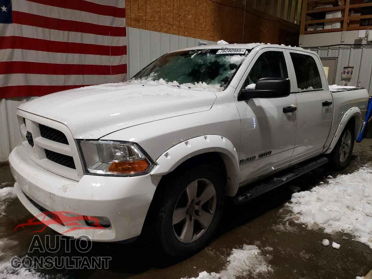 DODGE RAM 1500 2012 - 1C6RD7KT2CS188385