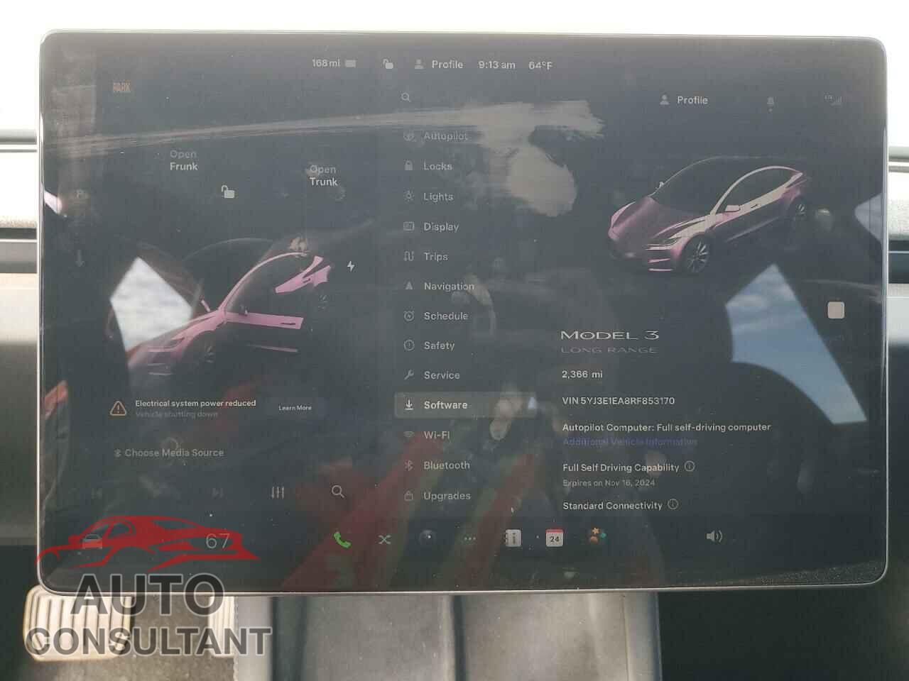 TESLA MODEL 3 2024 - 5YJ3E1EA8RF853170